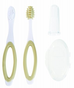 Tigex kit 3 brosses à dents bébé